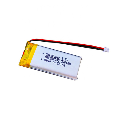 3.7V 500mAh 602045 Lithium Ion Polymer Battery For Mobile Devices